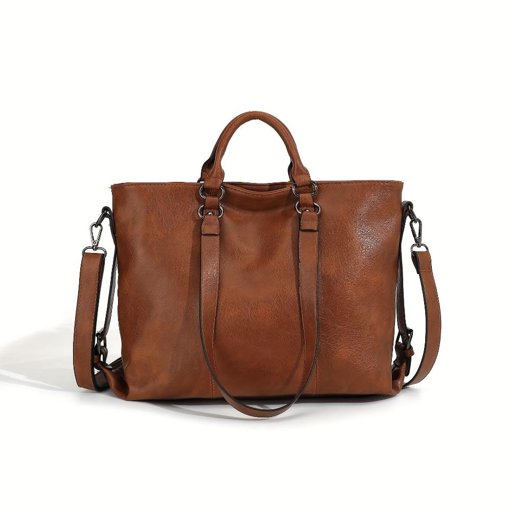 Bianca | Vintage Intemporel Shopper Krepšys su Išskirtiniu Elegancija