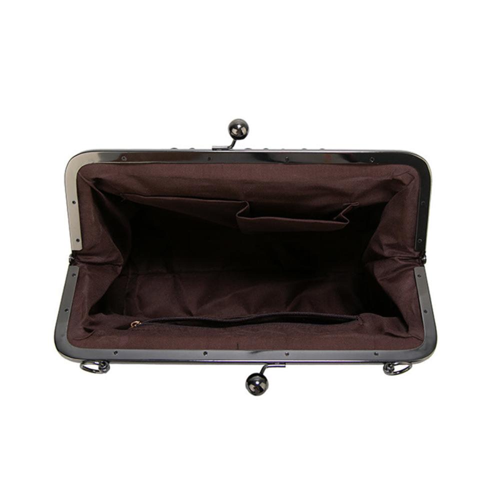 Mila | Vintage stiliaus krepšys su elegantišku užsegimu