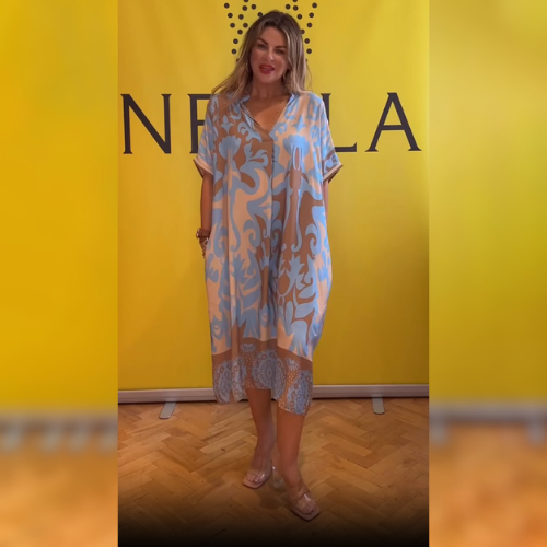 Nora™ - Elegantiška gėlių suknelė