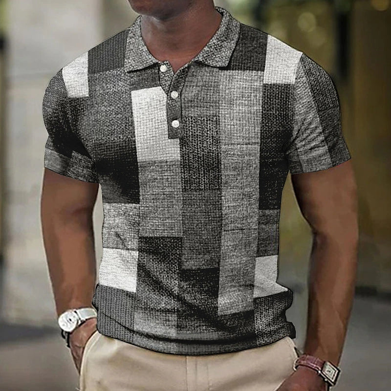 Raffaele™ MULTIKOLORINIS POLO MODERNIU STILIUMI