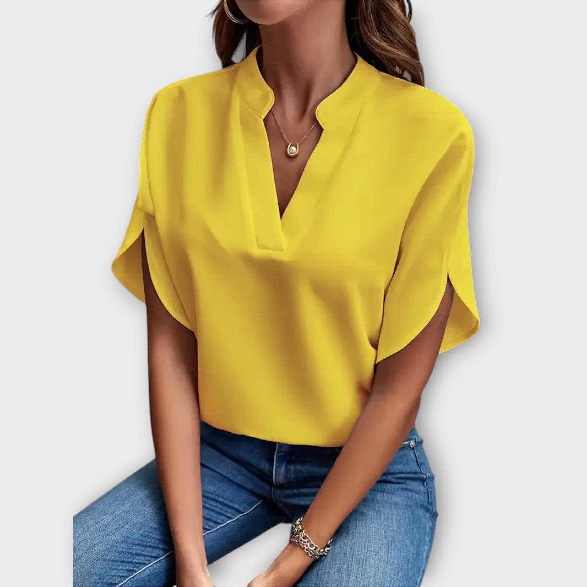 Emely™ | Elegantiška vasaros bluzonė