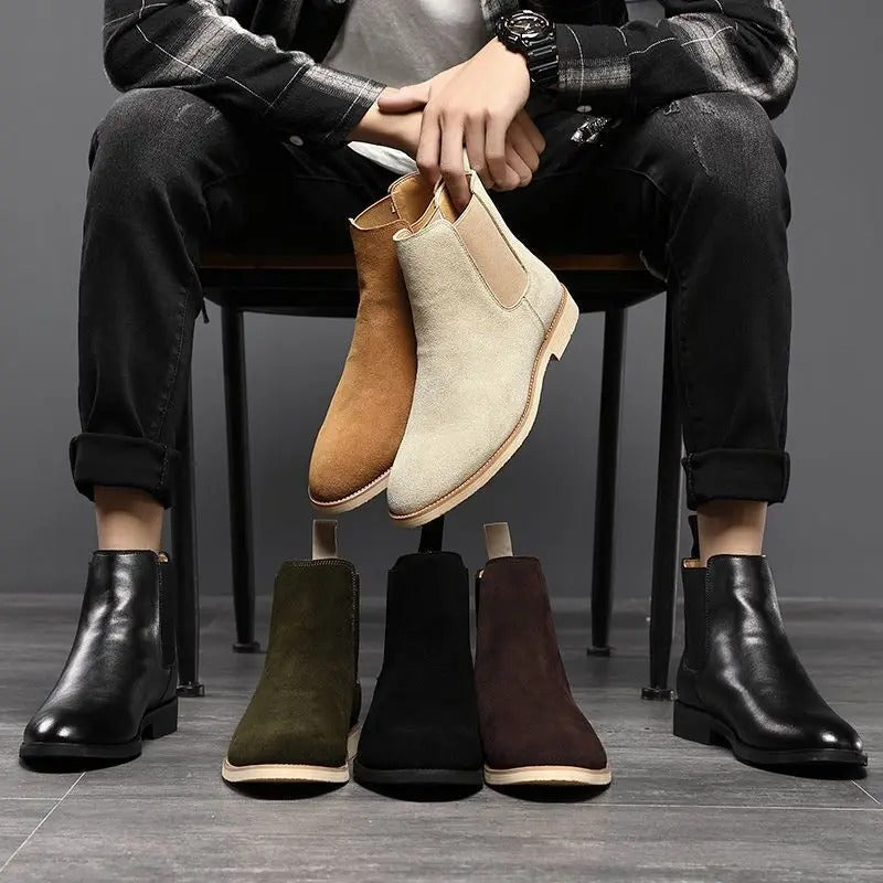 Bradley | Suede Chelsea Batai