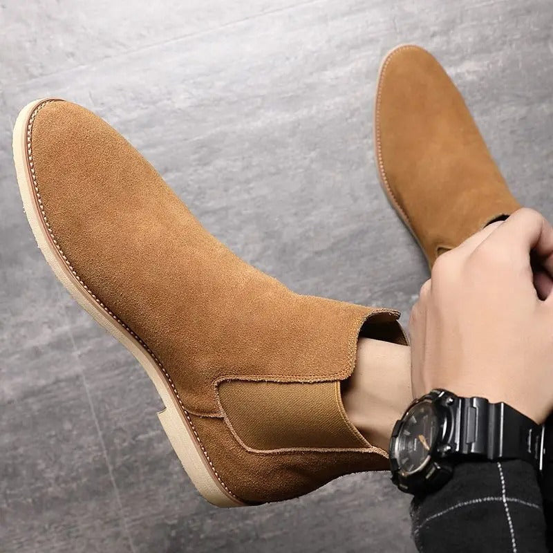 Bradley | Suede Chelsea Batai