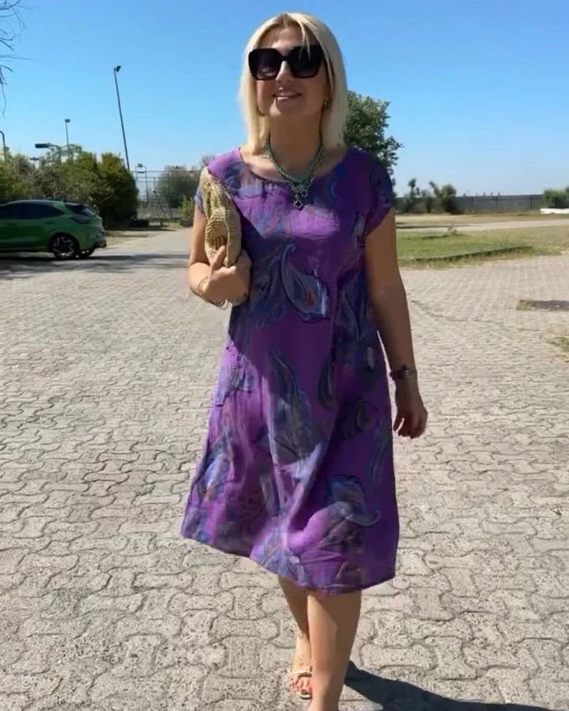 JULIETA - SPALVINGA SUKNELĖ