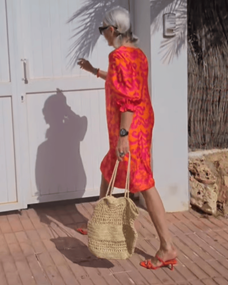 Luna™ - Elegantiška gėlių suknelė