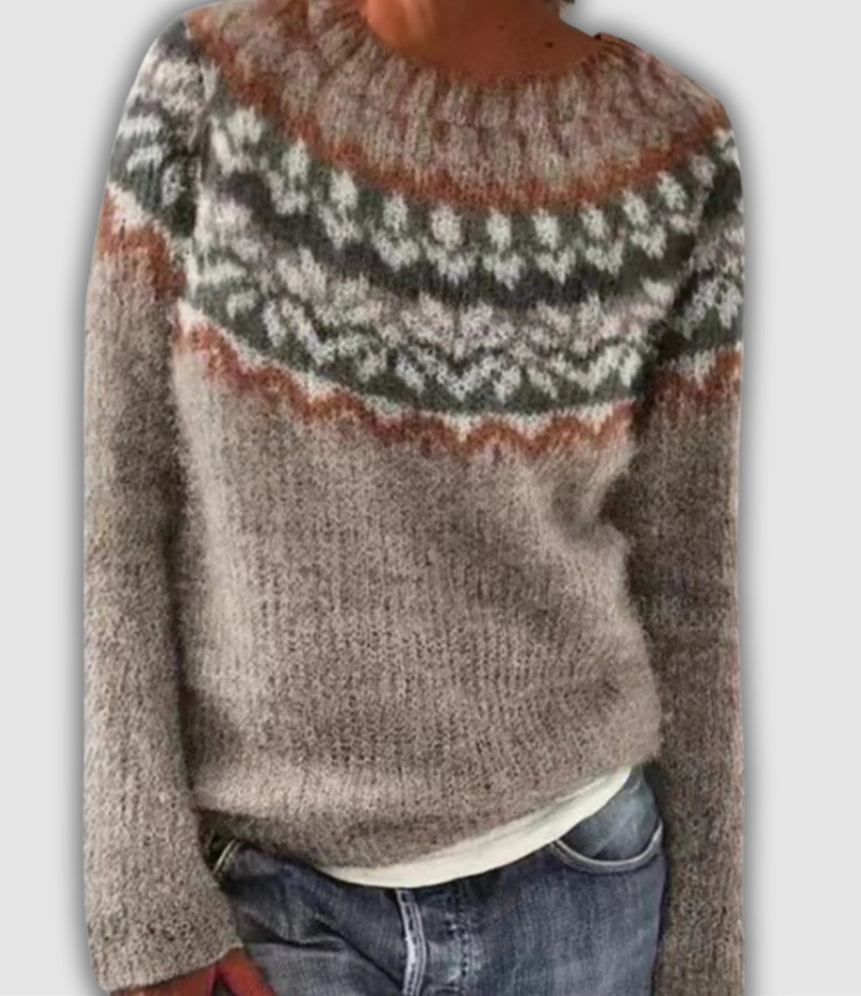 Thalea™ - Patogus Retro Megztinis