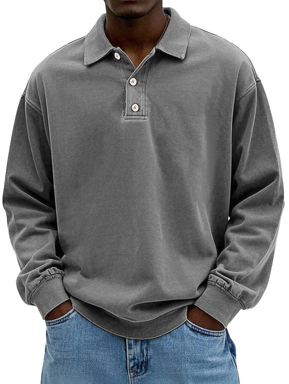 Matteo™ Polo marškiniai su ilgomis rankovėmis