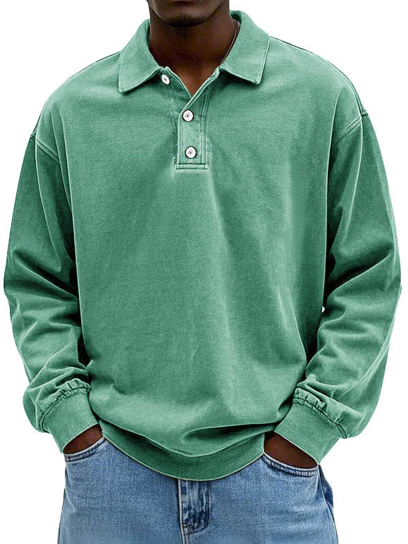 Matteo™ Polo marškiniai su ilgomis rankovėmis